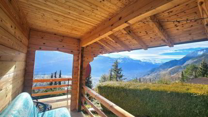 Valais central, magnifique chalet avec vue paradisiaque, situation de... 1/5