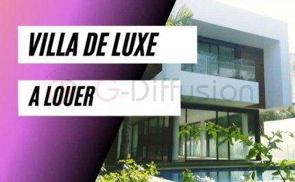 Villa haut standing à louer 1/1