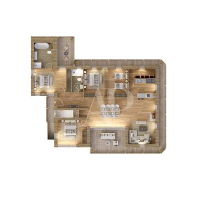 Appartement PPE de 5.5 pièces en vente à Route des Dents Blanches - 154 m² 1/5
