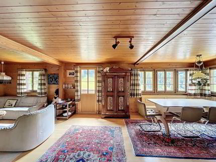 Charmantes Chalet über den Dächern von Binn 1/5