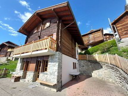 Chalet de 5 pièces à Vernamiège au charme authentique avec vue... 1/5