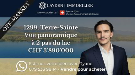 House for sale in Crans (VD), Switzerland 1/1