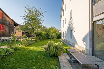 Direkt an der Stadtgrenze - 3.5-Zimmer-Gartenwohnung an ruhiger und naturnaher Lage 1/5