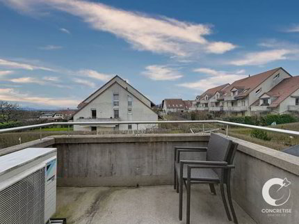 Duplex avec jardin et vue Alpes / Mont-Blanc - Daillens 1/5