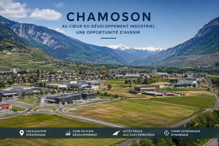 Terrain industriel en vente à Nouvelle Zone industrielle - Réf CMA-CHA 1/1