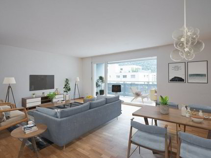 Appartement de 3.5 pièces en location à Naters - 75 m² 1/5