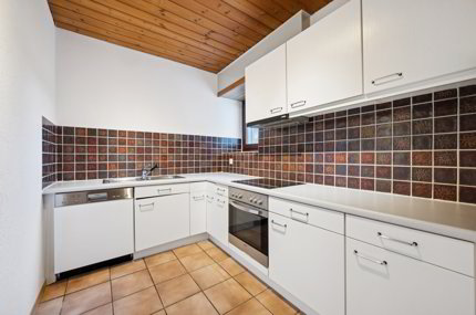 Gemütliche Gartenwohnung mit Cheminée und privater Terrasse 1/5