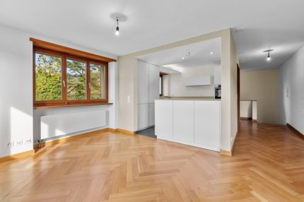 Maisonettewohnung mit Cheminée, Gartensitzplatz und 2 Aussenparkplätzen! 1/5