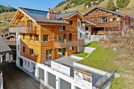 Neubau Wohntraum im modernen Bergchic - 4 1/2 Zimmer-Wohnung mit grosser Panorama Terrasse (Zweitwohnung) 1/5