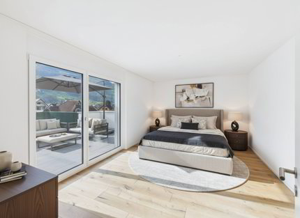 Attika-Wohntraum über den Dächern - 197 m² Terrasse mit Panorama-Bergblick 1/5