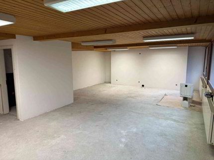 Gewerberäumlichkeiten im Grundausbau 1/1