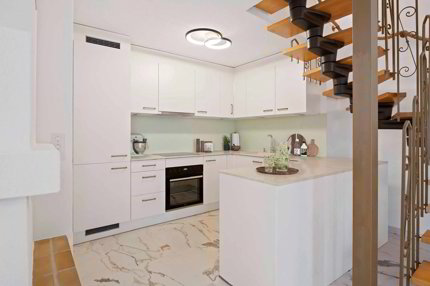 Renovierte Maisonette-Wohnung im Baurecht - Zentral gelegen mit Aussicht und Cheminée 1/5