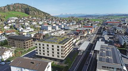 Wohnatelier an zentraler Lage direkt am Bahnhof 1/3