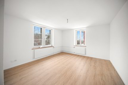 Grosse 4.5 Zimmer Maisonette mit Garten 1/5