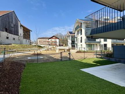 Vivre l'exception au quotidien ? Appartement neuf en rez-de-jardin 1/5