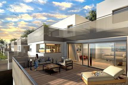 EXCEPTIONNEL - Superbe appartements/villas neufs en terrasse de 5.5,... 1/5