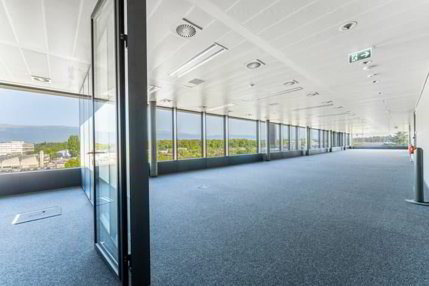 Surface de bureaux de 350 m² avec espaces vitrés et cuisine ouverte 1/5
