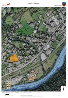 Autoeinstellplatz in zentraler Lage in Mörel Ab sofort zu verkaufen! 1/3