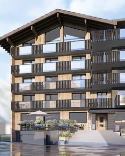 Moderne 4.5-Zimmer-Maisonette-Wohnung in Saas-Grund - Neubau 2026 1/5