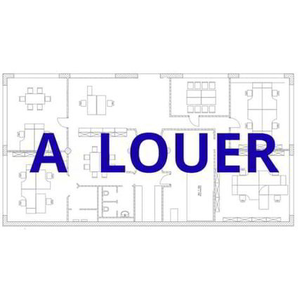 A deux pas de l'autoroute, spacieux et lumineux bureaux à louer 1/1