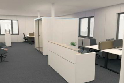 Büroräume im Dienstleistungszentrum MARIMS Glis 1/3