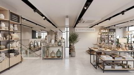 Local commercial de 698 m2 au coeur de Lausanne 1/5