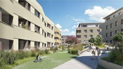 Appartement de 3.5 pièces en location à Echallens - 77 m² 1/3