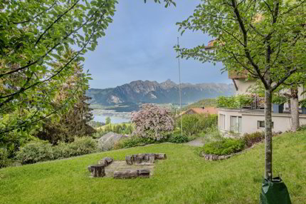 GROSSEN IMMOBILIEN - Charmantes Chalet mit See- und Bergsicht in Goldiwil 1/5