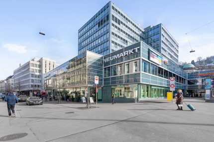 Einstellplatz im Einkaufszentrum Neumarkt St. Gallen verfügbar 1/1