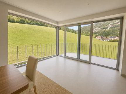 Superbe appartement de 5 pièces en triplex au 1er étage avec terrasse... 1/5