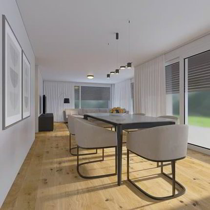 Moderne 5.5-Zimmer-Gartenwohnung mit Terrasse und Privatgarten -... 1/5