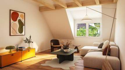 Exklusive 4.5-Zimmer-Maisonette mit privater Dachterrasse und Weitblick 1/5