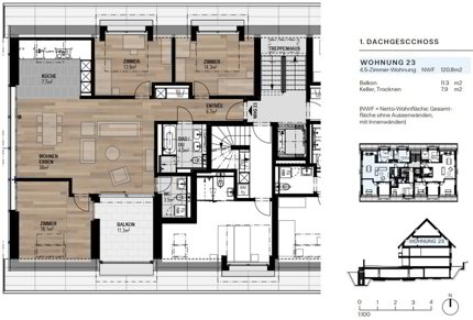 *Erstvermietung* grosszügige, helle Wohnung mit viel Charme 1/3