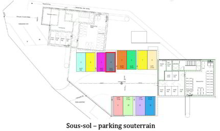 Parking souterrain for rent in Bullet 1/3