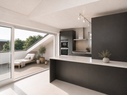 Magnifique attique de 5.5 pces en duplex 1/5