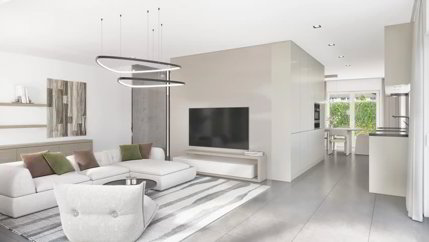 4 spacieuses villas d'Architecte avec jardin 1/5