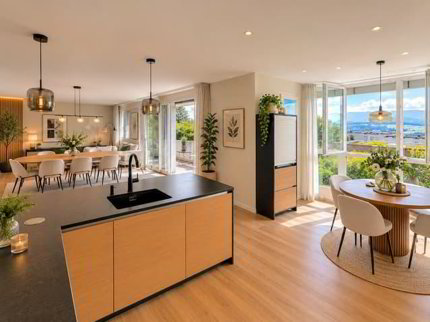 Magnifique appartement de 5.5 pièces avec vue imprenable sur les... 1/5
