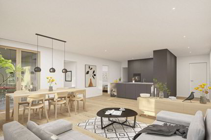 Attique with 4.5 rooms on sale in Widnau - 104 m² 1/5
