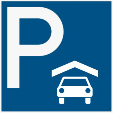Zentrale Garage mit PP davor 1/1