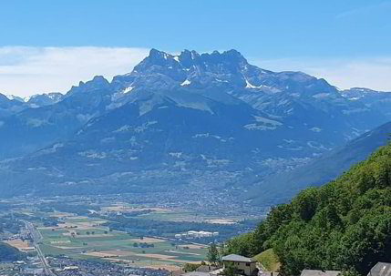 Magnifique chalet et grand terrain - vue sur les Dents du Midi 1/5