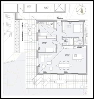 Appartement with 4.5 rooms on sale in Lutry - 152 m² 1/5