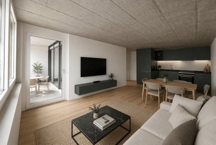 Moderne 3.5-Zimmer-Neubauwohnungen in Nidau - ab Dezember 2026 1/3