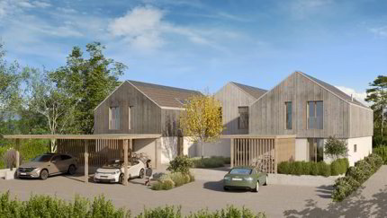 Dernière villa! 3 HABITATIONS GROUPEES THPE/2000W - Vente sur plan 1/5