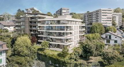 AUX PORTES DE LAUSANNE - Appartement NEUF de 4.5 pièces · Terrasse... 1/5