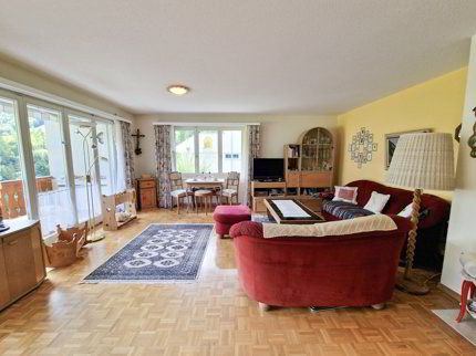 Liebevolle 4½-Zimmerwohnung mit traumhafter Aussicht ins Taminatal 1/5