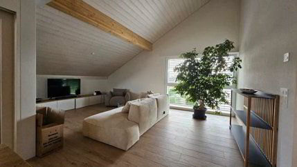 Charmante 3.5-Zimmer-Dachwohnung im Neubau - Meinisberg 1/5