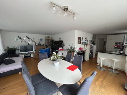 Lichtdurchflutete Wohnung mit Weitblick ins Grüne und grossem Balkon 1/5