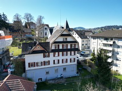 Älteres Mehrfamilienhaus mit Werkstatt an bevorzugter Lage 1/3
