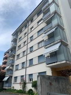 Appartement subventionné d'une pièce au 2ème étage 1/1