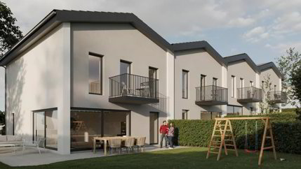 Gletterens à vendre Villa contigüe de 5,5 pces LIVRAISON AUTOMNE 2026 1/5